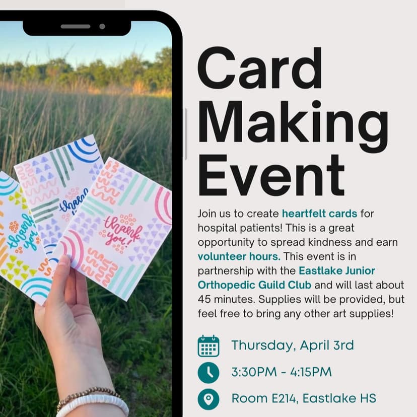 Card Making Event