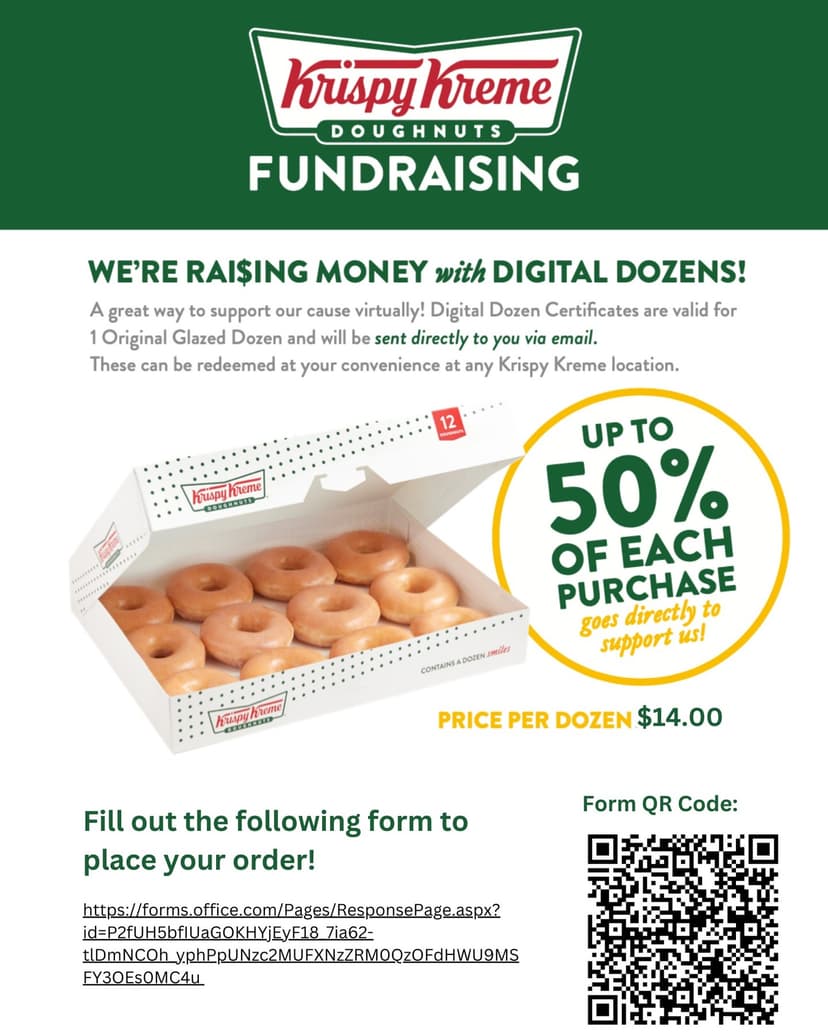 Krispy Kreme Fundraiser